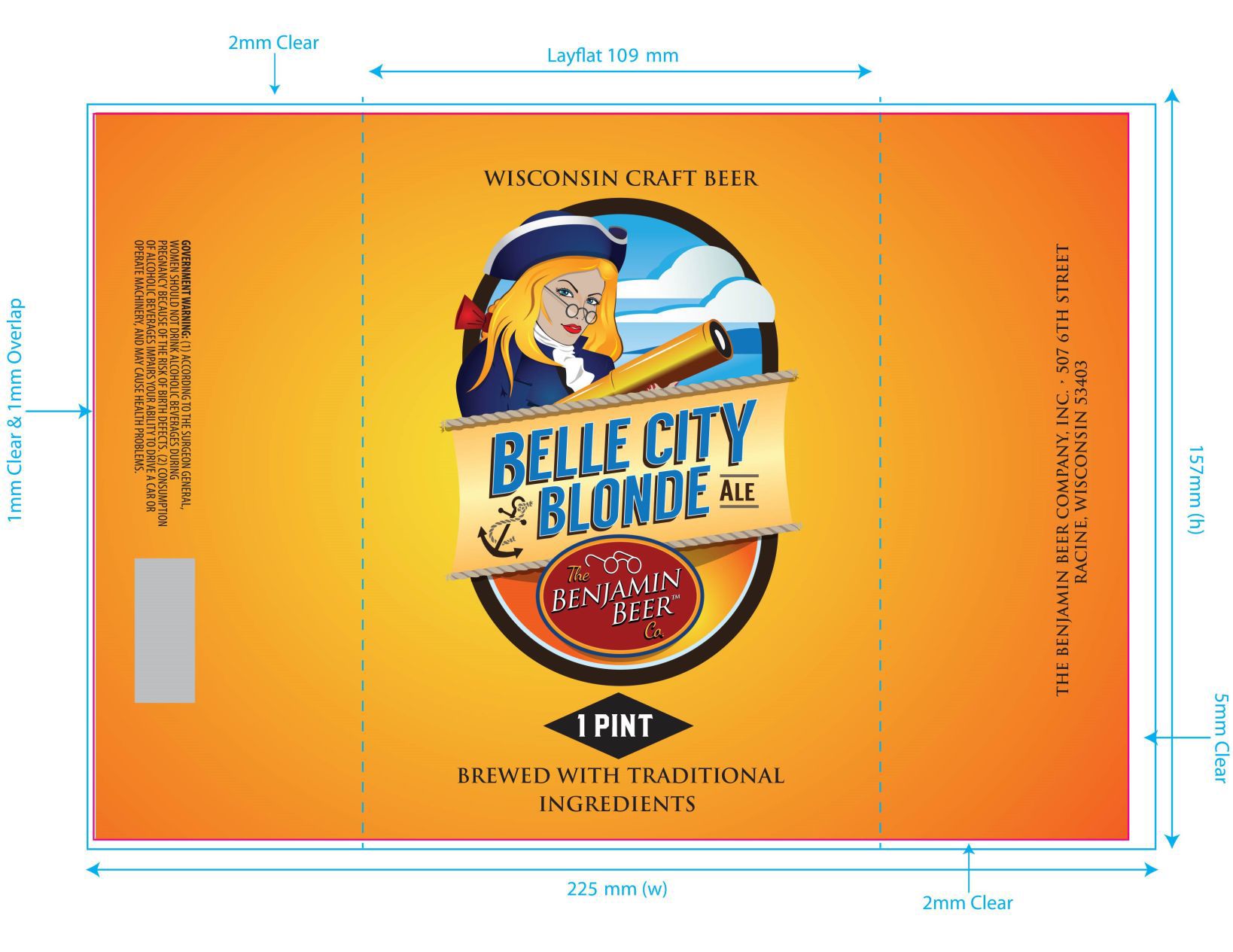 Benjamin Beer Belle City Blonde